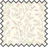 Dollhouse Miniature Silk Fabric, 1/2" Scale,  Cherry Blossom